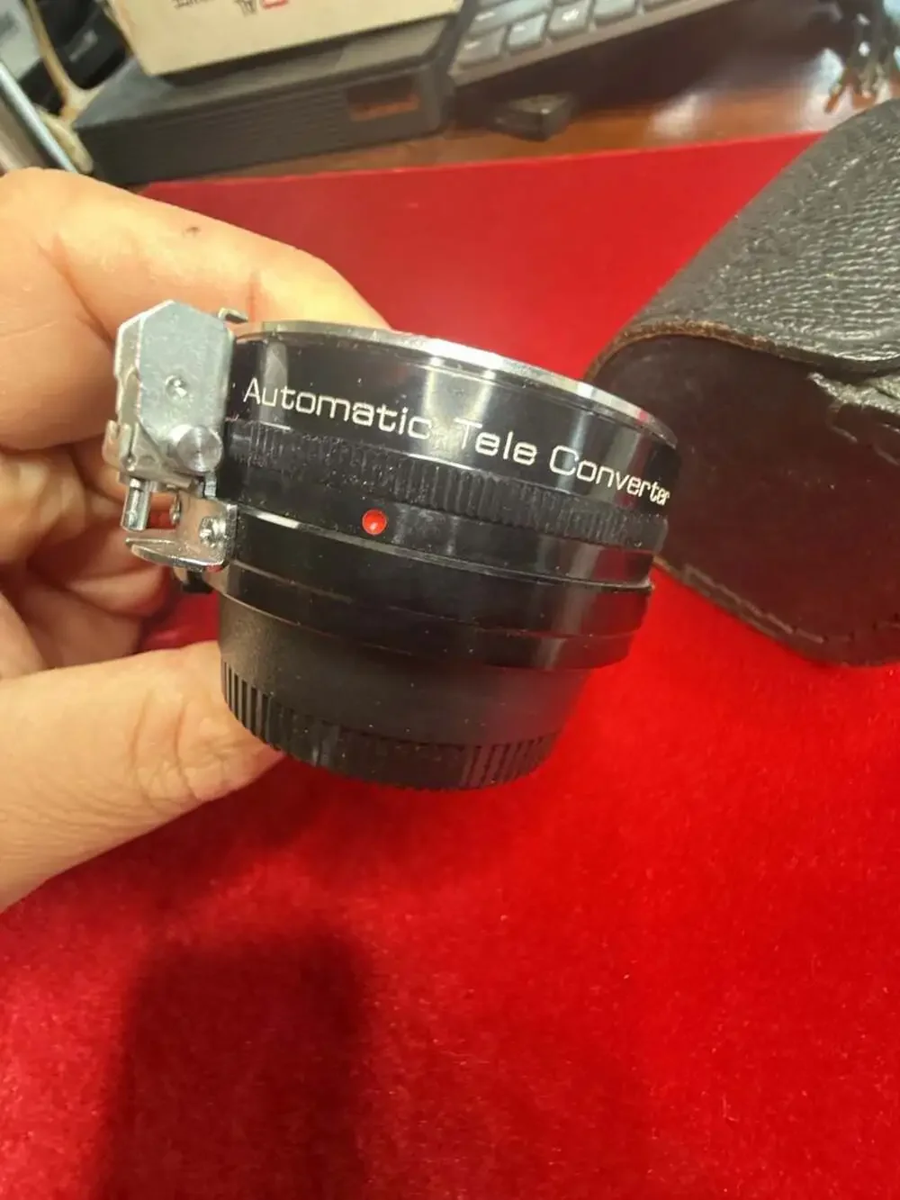 Vivitar Automatic Tele Converter 2X-3 Camera Lens with Case (D)